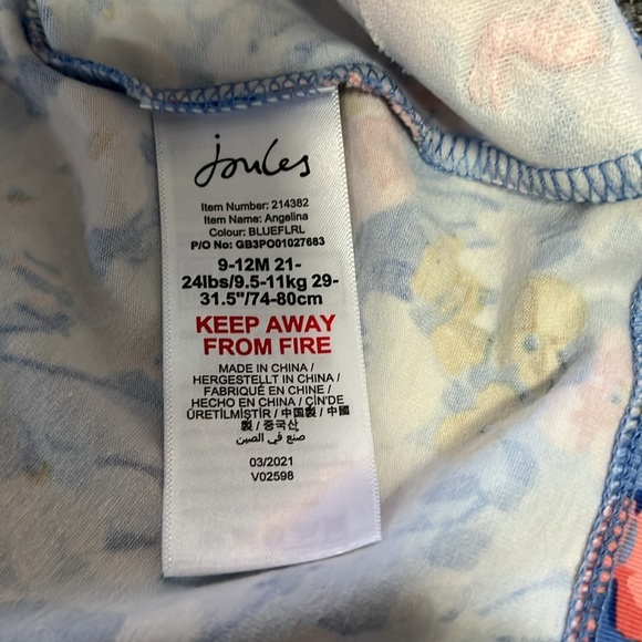 Joules dress 9-12 months - Picture 5 of 5